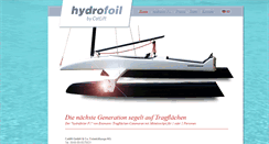 Desktop Screenshot of hydrofoil.enzmann.net